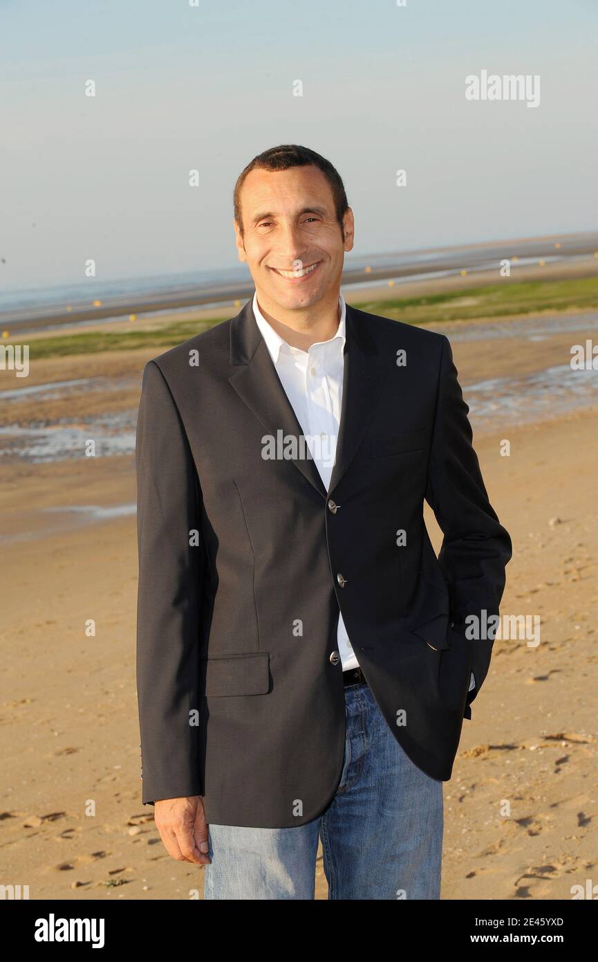 Zinedine Soualem poses as part of the 23th Cabourg Romantic Film Festival in Cabourg, France on June 11, 2009. Photo by Thierry Orban/ABACAPRESS.COM Stock Photo