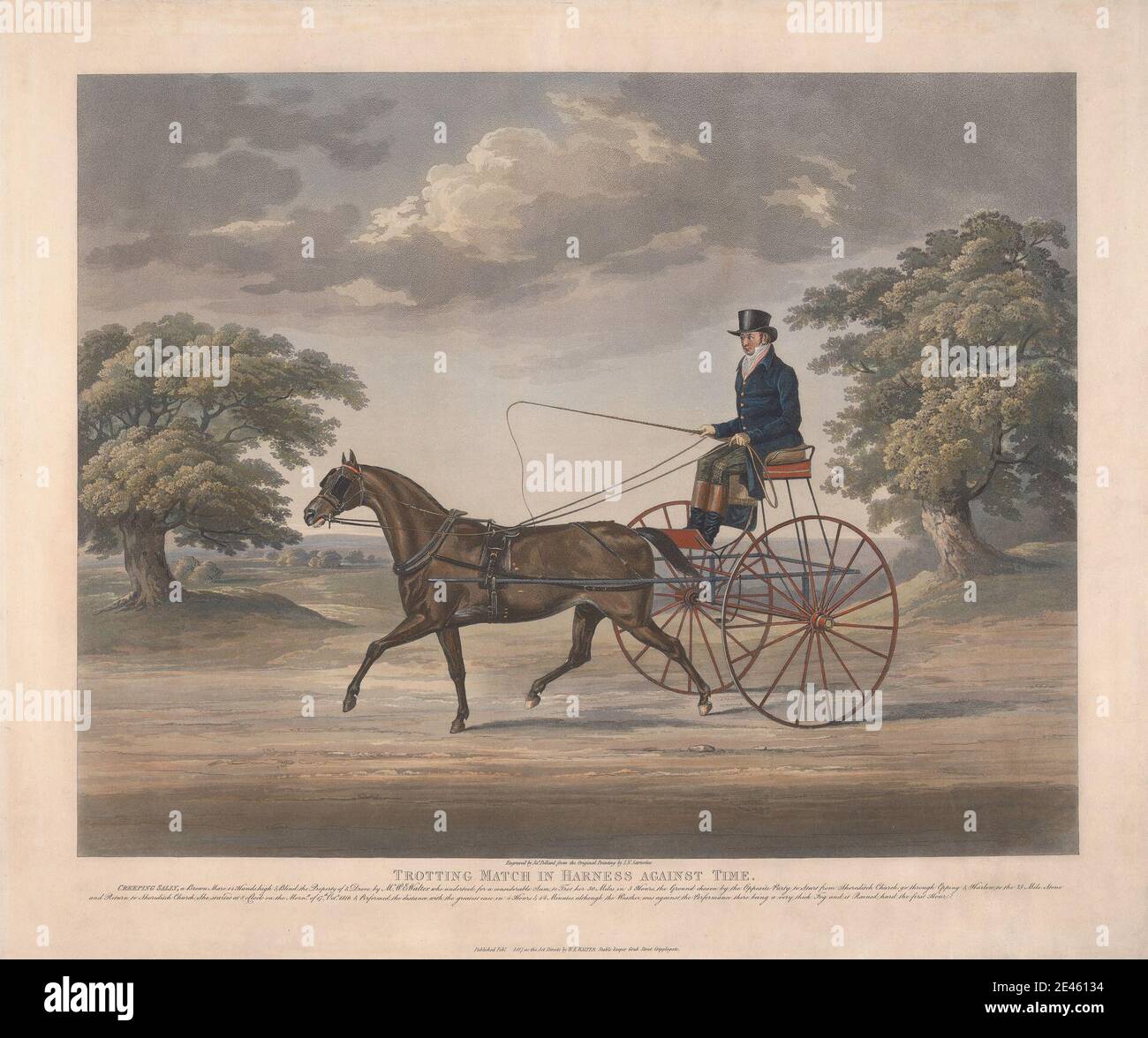 19th century harness racing hi-res stock photography and images - Alamy