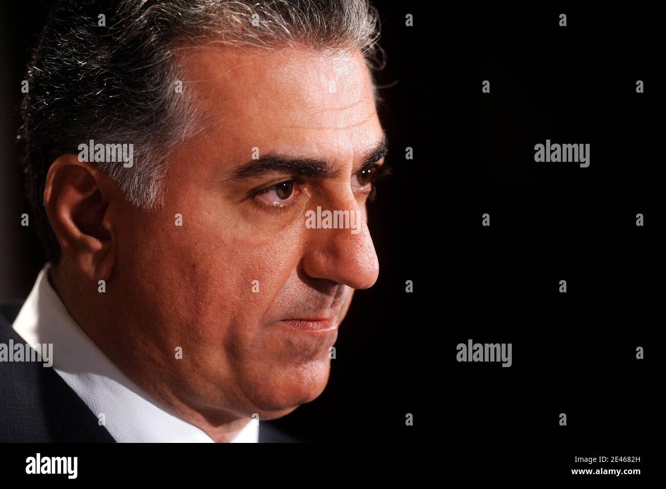 Reza pahlavi crown prince iran hires stock photography and images Alamy(00)