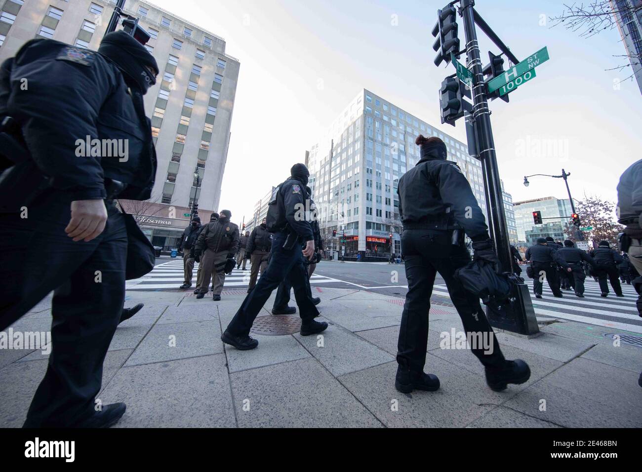 2021 inauguration police hi-res stock photography and images - Alamy
