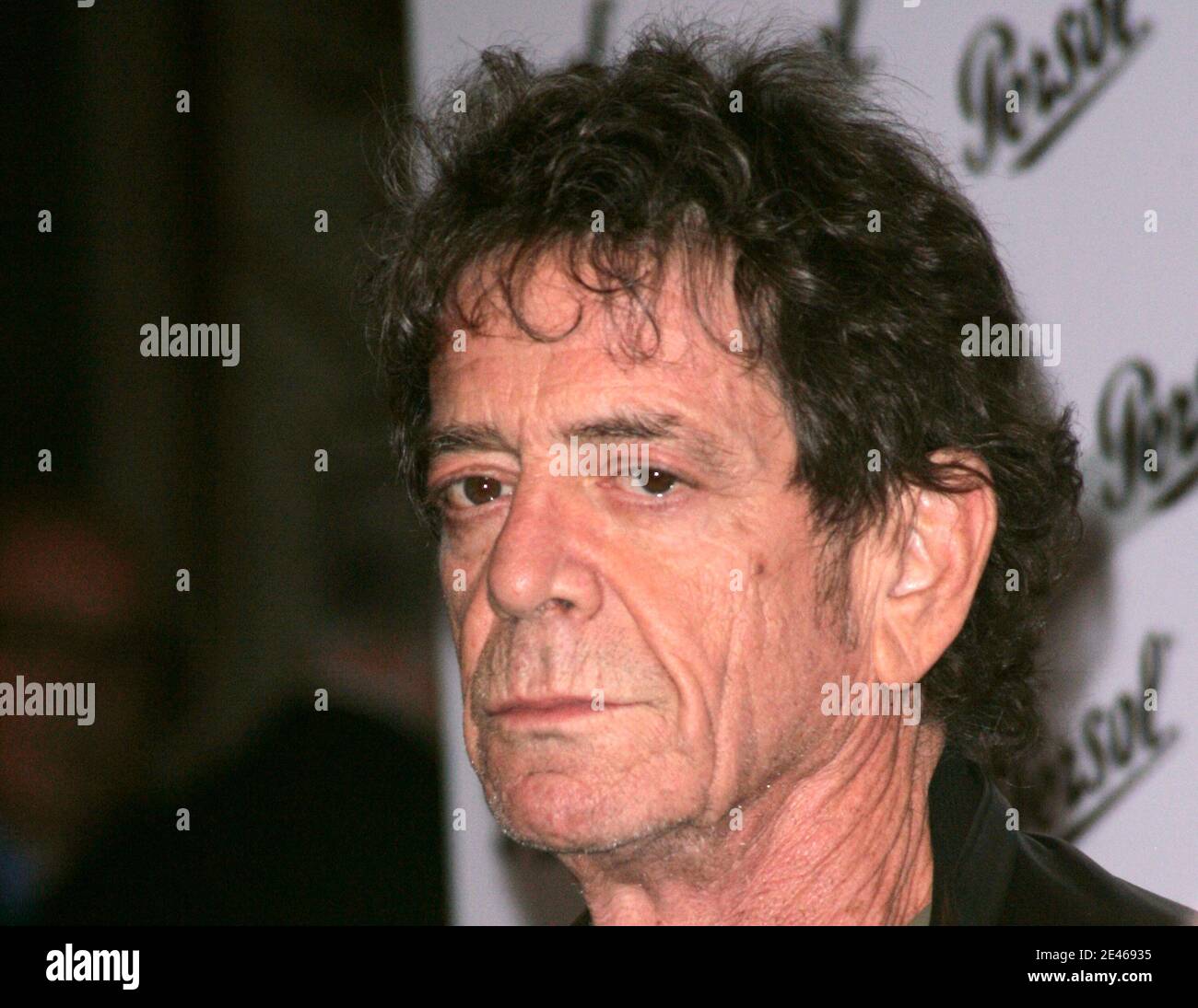 Singer Lou Reed arriving at the 'Incognito Design Exhibition' at the Whitney Museum of American Art in New York City, NY, USA on June 23, 2009. Photo by Donna Ward/ABACAPRESS.COM Stock Photo