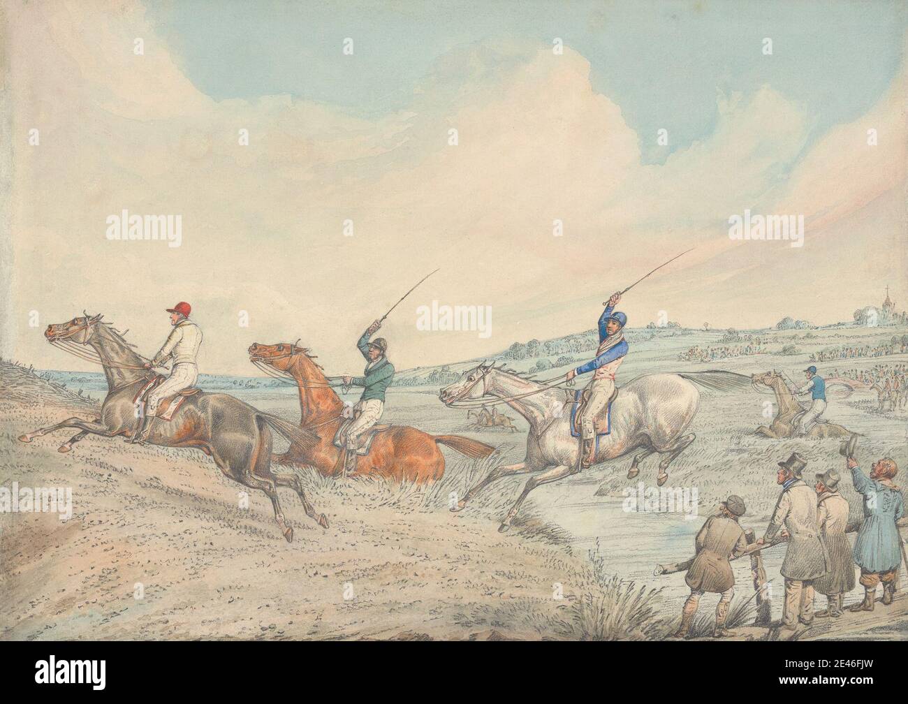 Three riders on horseback taking hi-res stock photography and images ...