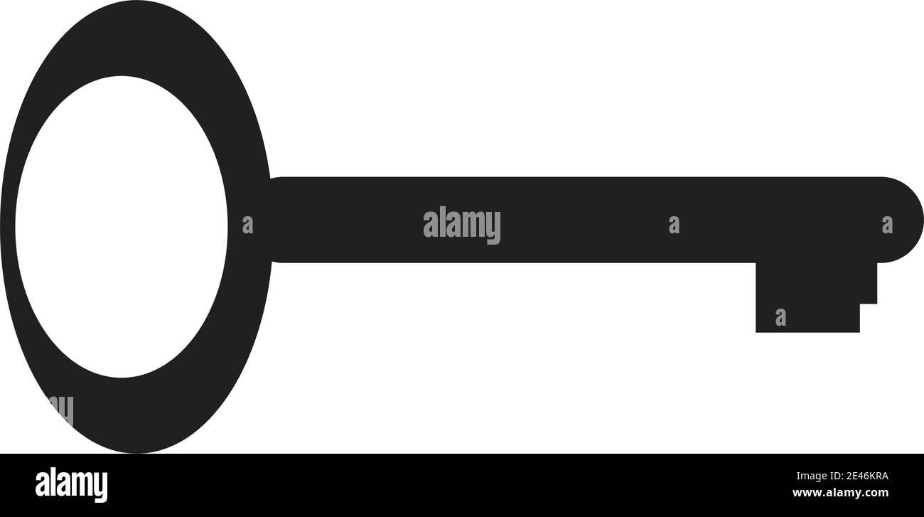 Key icon vector illustration design template Stock Vector