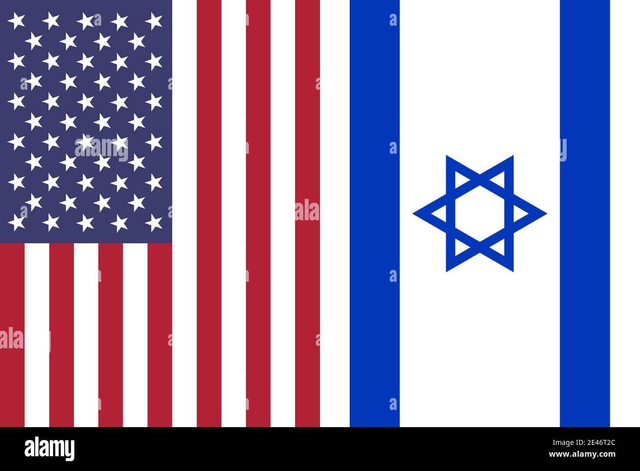 National flags icon of the USA and Israel Stock Photo - Alamy