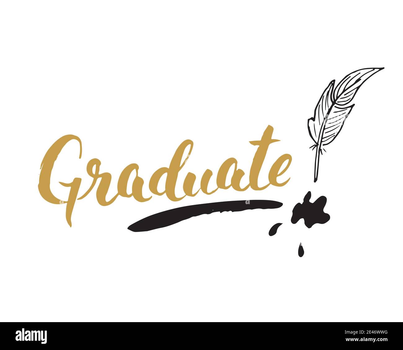 Back to school lettering with graduation cap and doodles. Offer or sale  advertising design. Handwritten and typed text, calligraphy. For leaflets,  bro Stock Vector Image & Art - Alamy