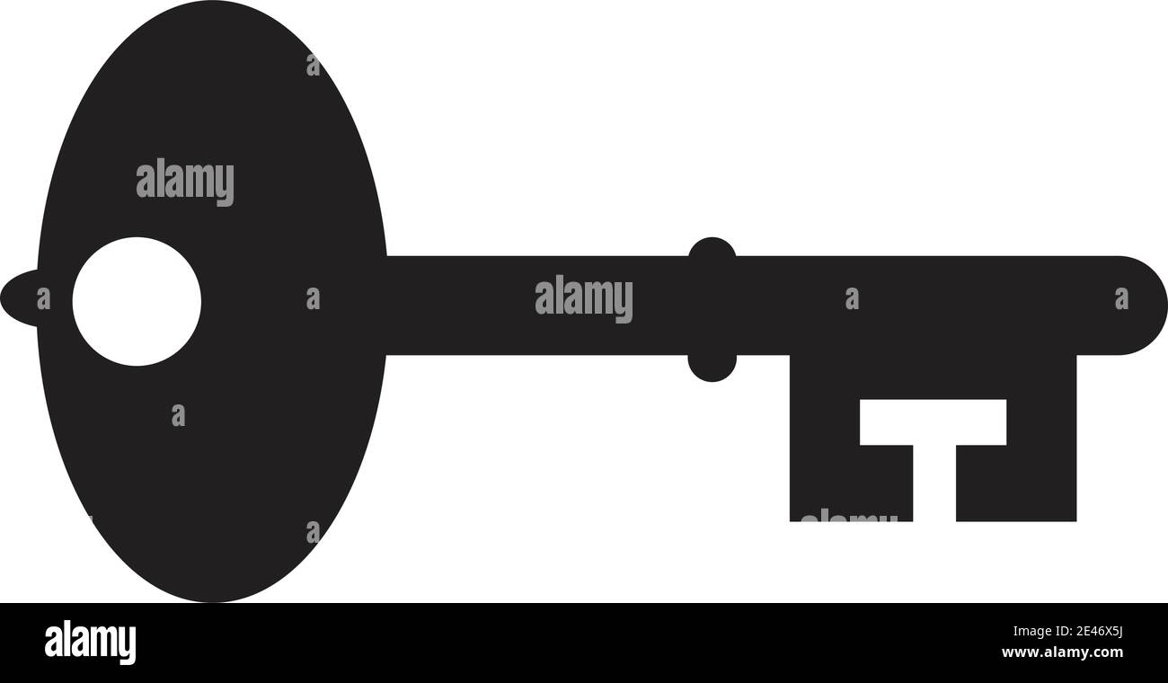 Key icon vector illustration design template Stock Vector