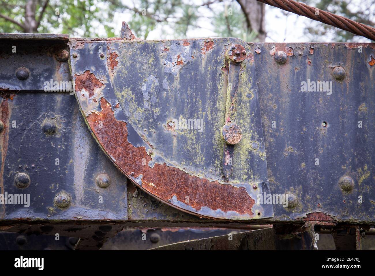 Closeup shot rusty train hi-res stock photography and images - Alamy