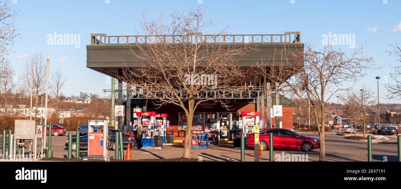 The GetGo gas station, owned by the 
