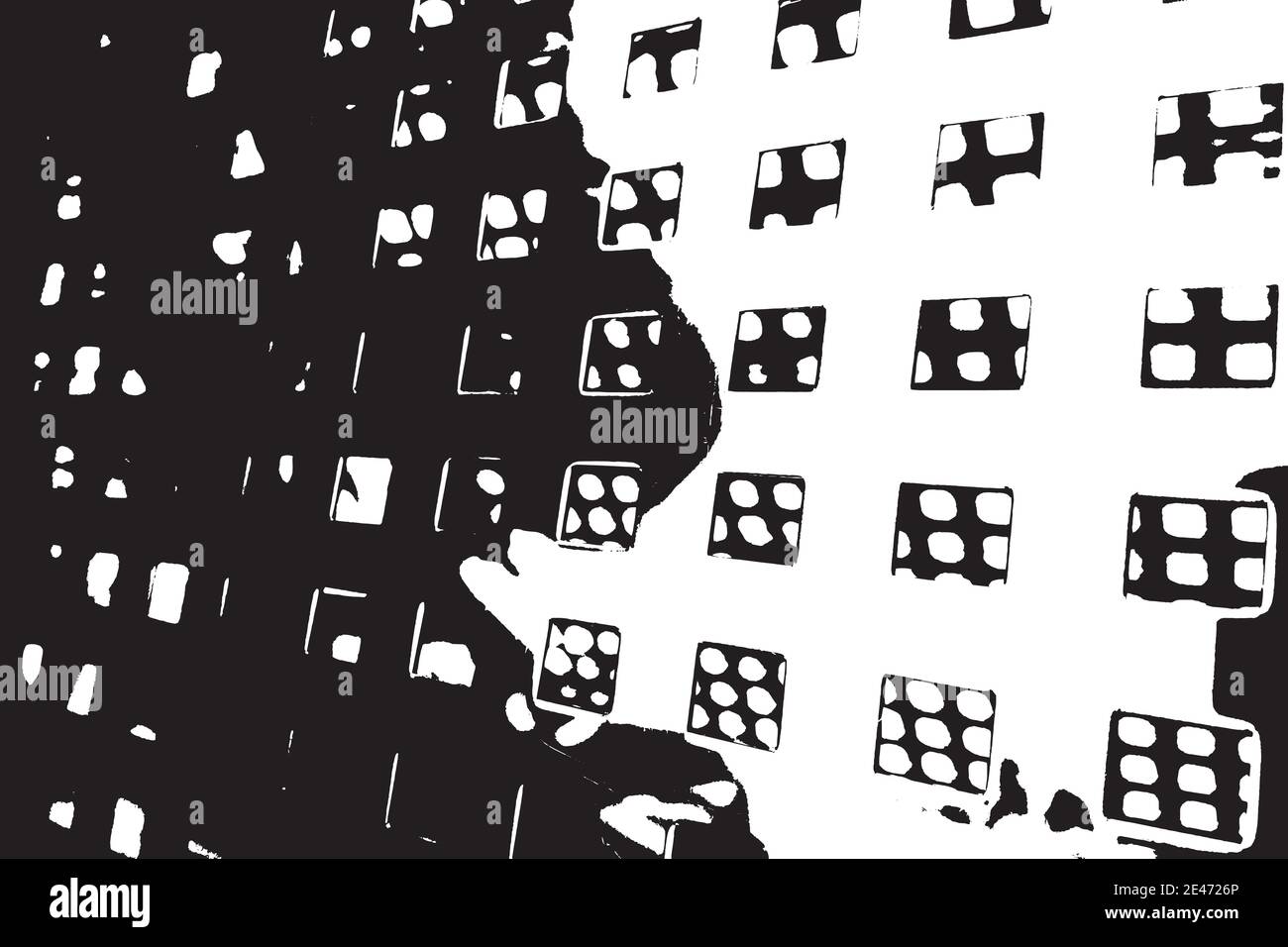 Dot grid overlay hi-res stock photography and images - Alamy
