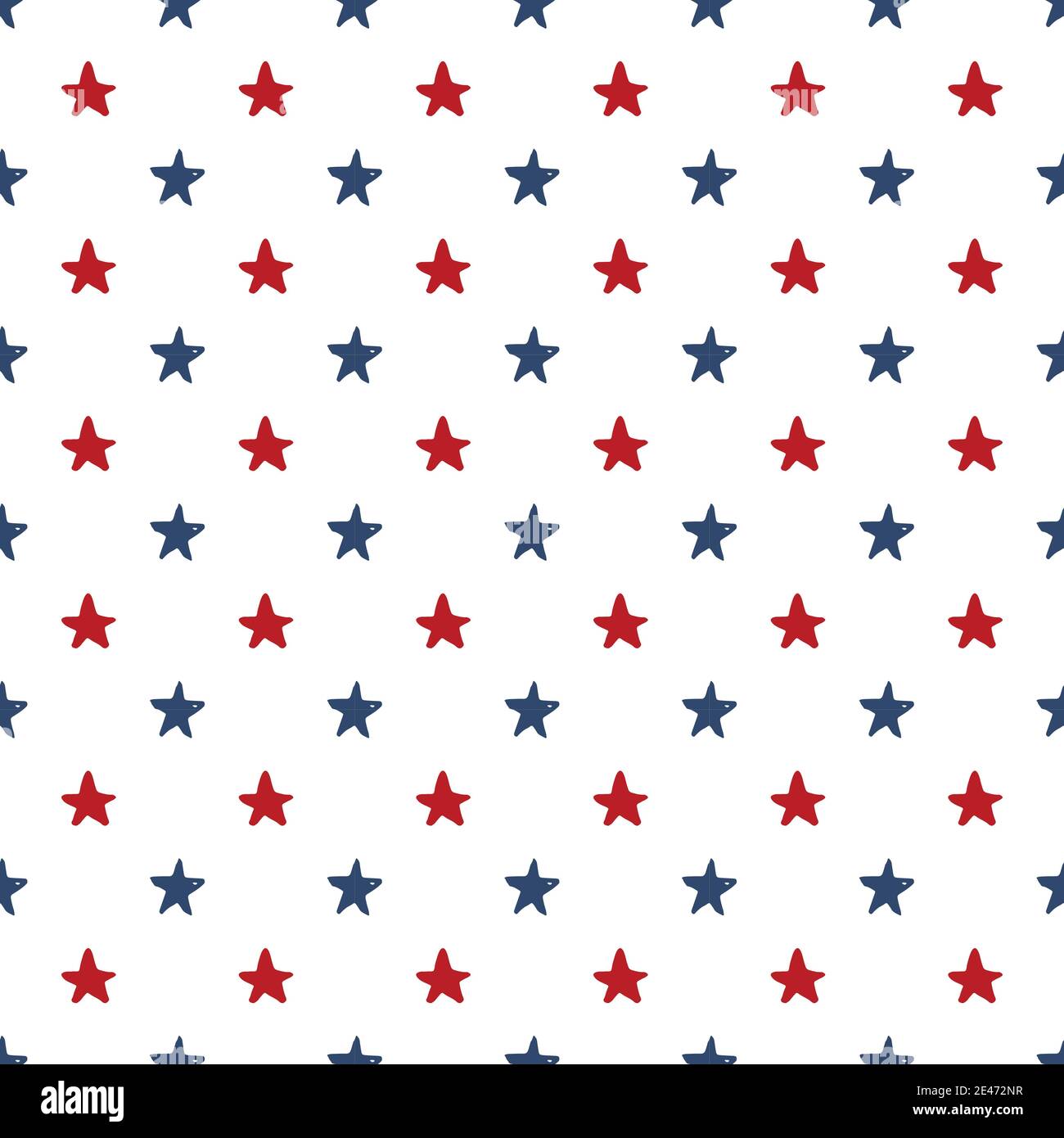Star seamless pattern, Hand drawn sketched doodle stars, vector ...