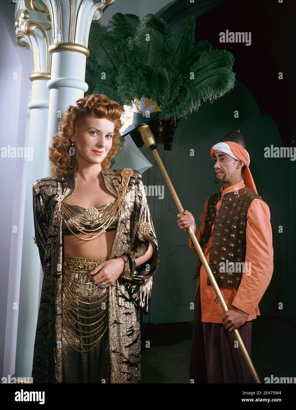 Maureen O'Hara, 'Sinbad the Sailor' (1947) RKO Radio Pictures / File Reference # 34082-230THA Stock Photo
