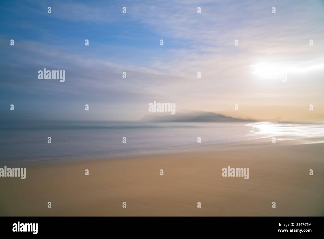 Beach motion blur abstract Stock Photo Alamy