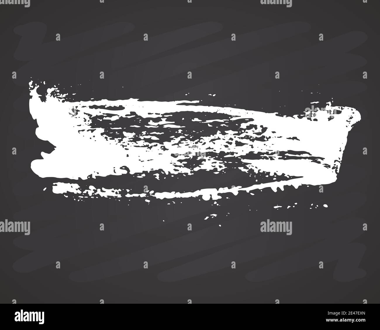Brush strokes Set hand drawn grunge texture vector illustration ...