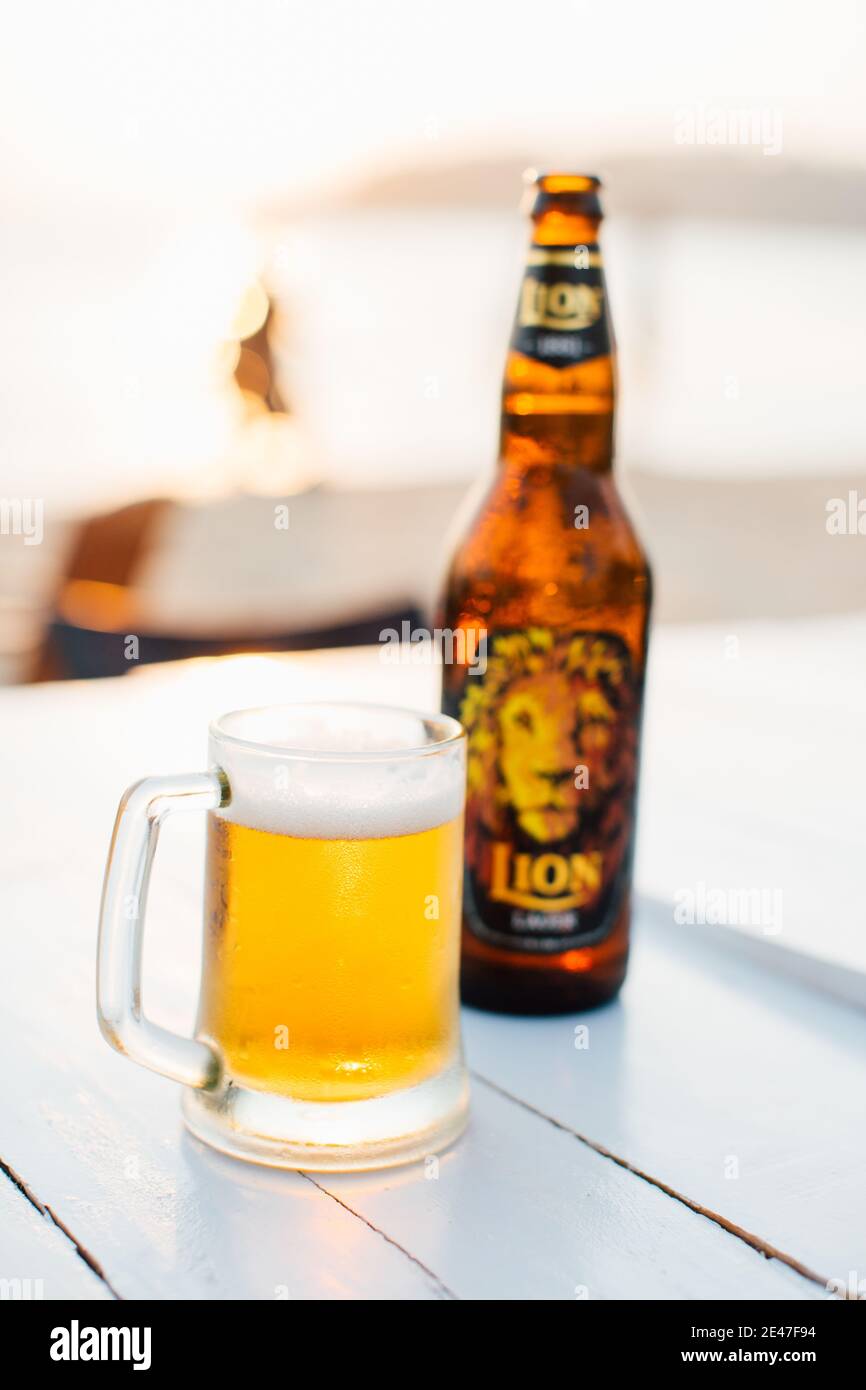 Sri lanka lion beer hires stock photography and images Alamy