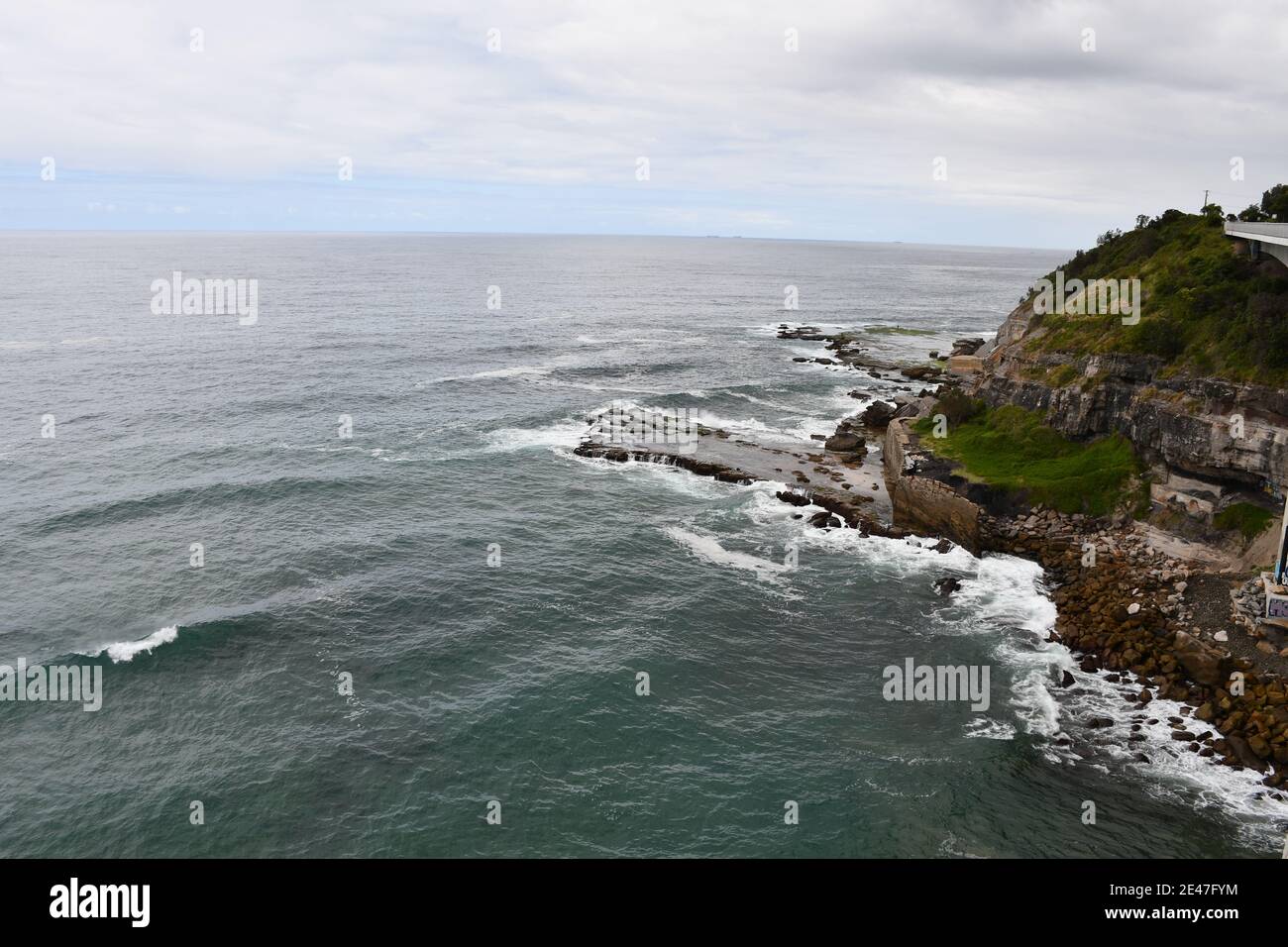Sea Cliff Bridge in the northern Illawarra region of New South Wales, Australia Stock Photo