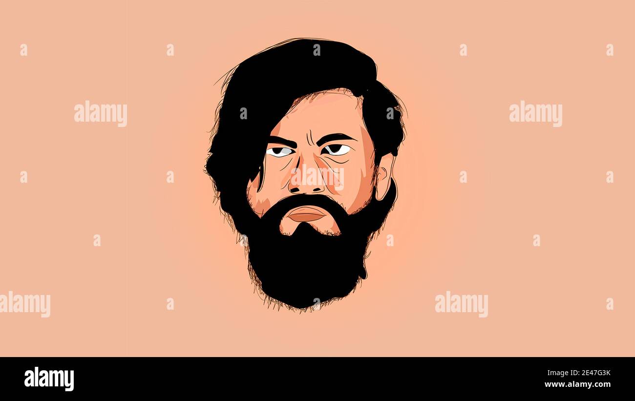 Vector illustration of popular actor Yash, vector KGF illustration Stock Photo - Alamy Vector illustration of popular actor Yash, vector KGF illustration Stock Photo - Alamy