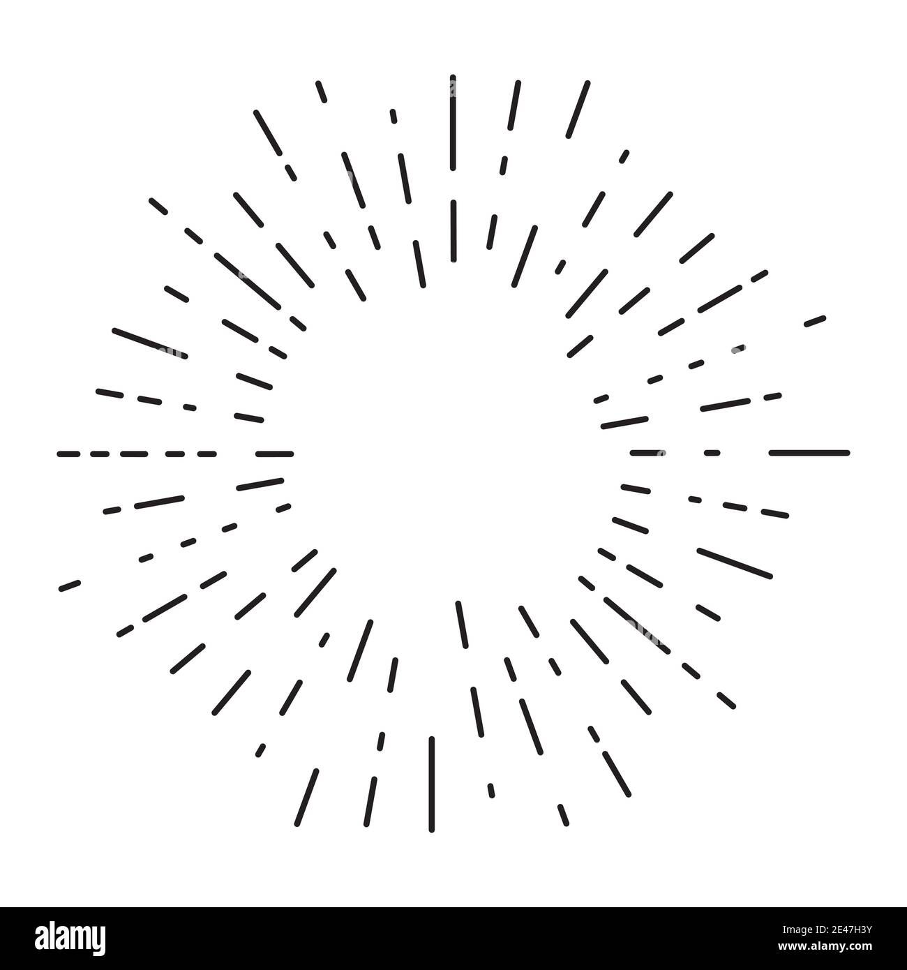 Sun Rays Label Retro sun bursts, Vintage radiant sun rays shape for logo, labels or ...