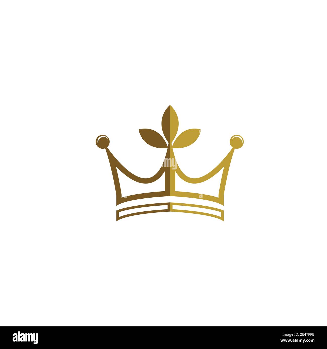 Crown Logo Template vector icon illustration design Stock Vector Image ...