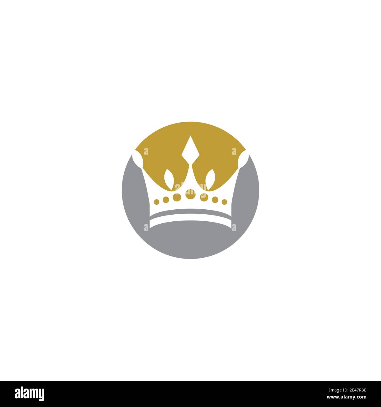 Crown Logo Template vector icon illustration design Stock Vector Image ...