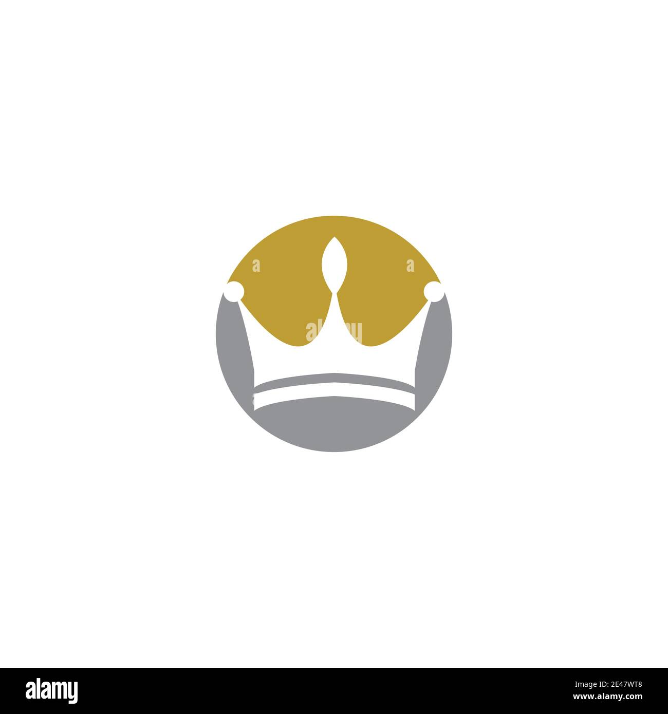 Crown Logo Template vector icon illustration design Stock Vector Image ...