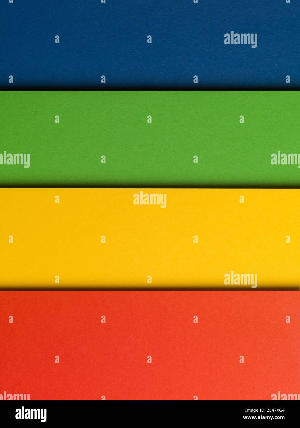 Macro image of  color paper in line, three-dimensional effect, abstract background Stock Photo