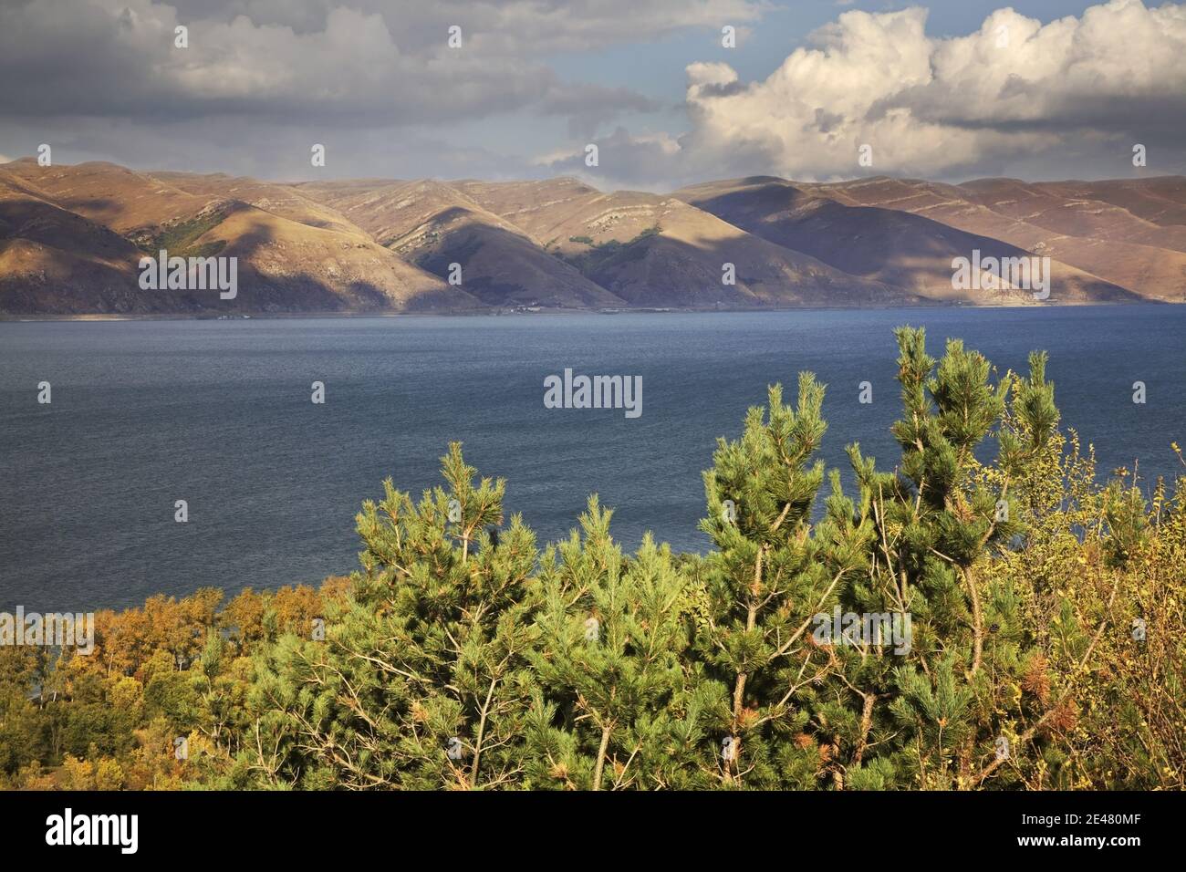 View of Lake Sevan. Armenia Stock Photo - Alamy
