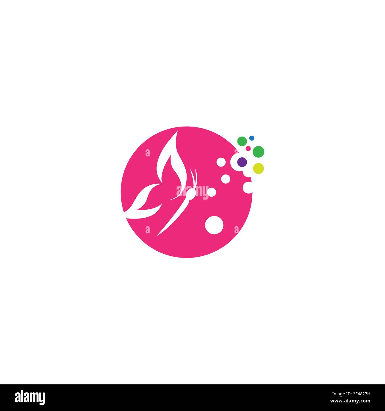 Beauty Butterfly Vector icon design Stock Vector