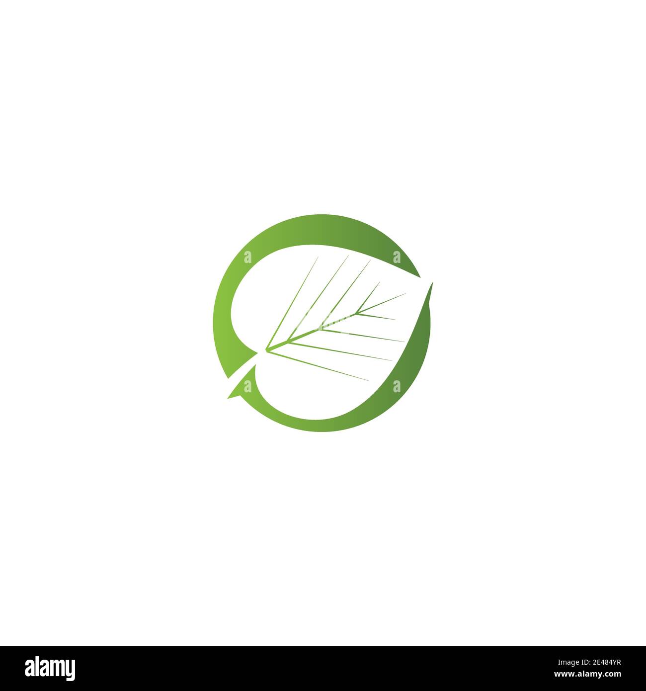 Leaf Logo Template vector symbol nature Stock Vector Image & Art - Alamy