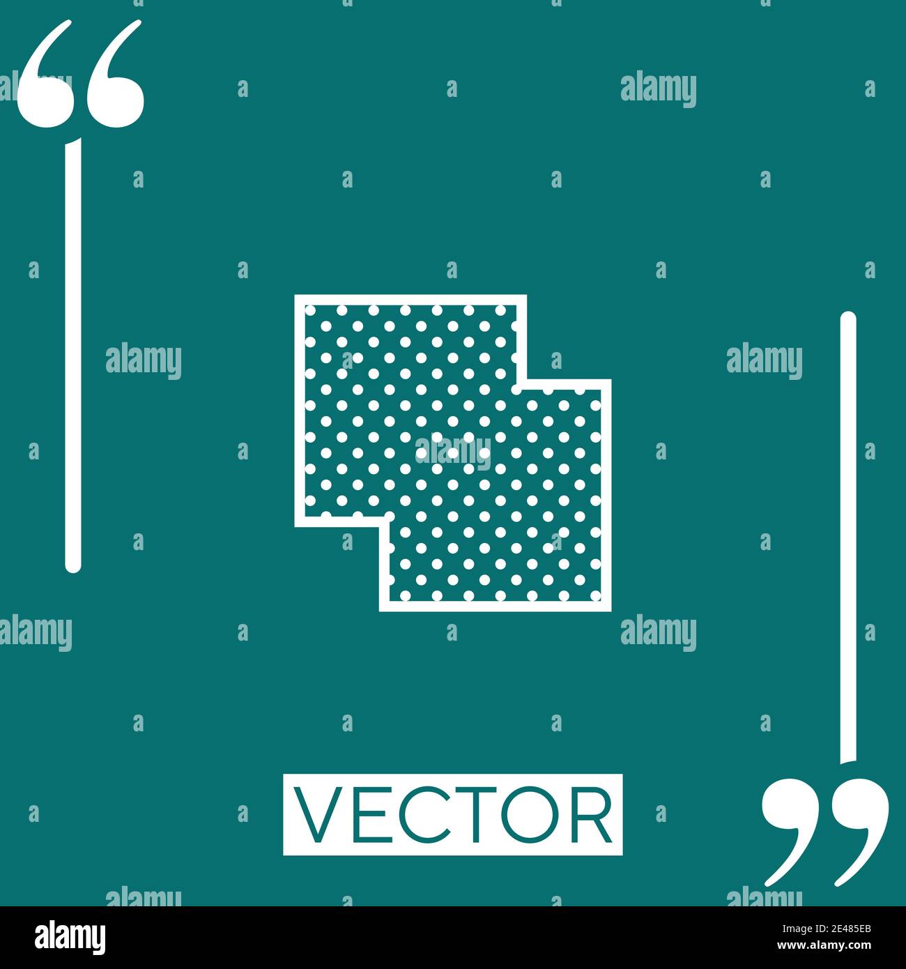 merge vector icon Linear icon. Editable stroke line Stock Vector