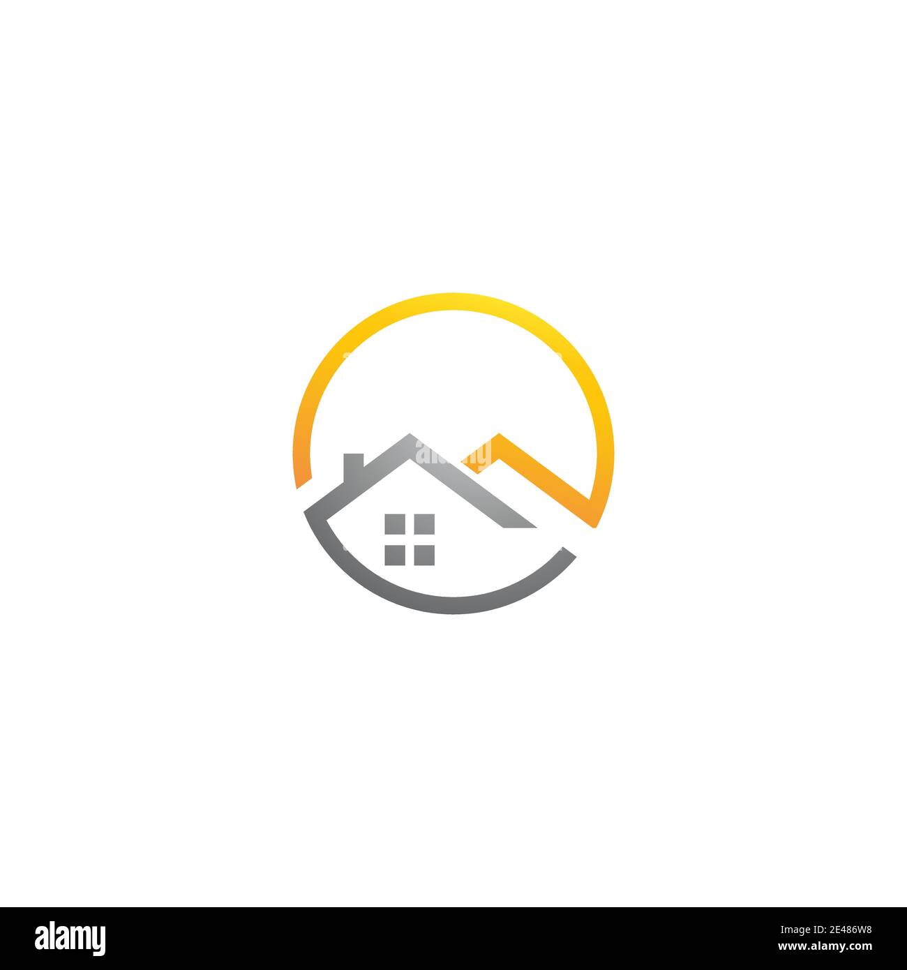 Home Vector icon illustration design template Stock Vector Image & Art ...