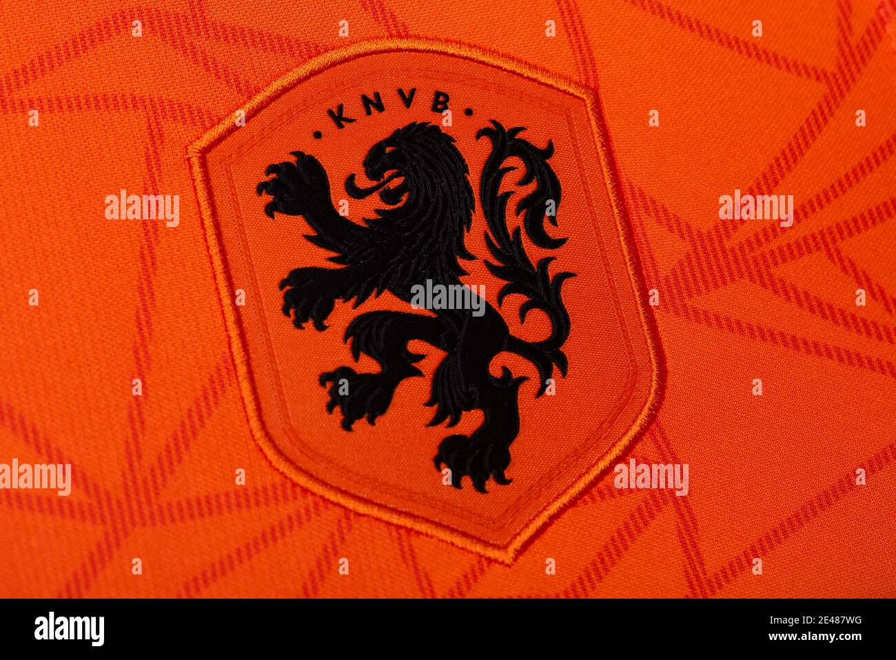 Netherlands National Football Team Decal Royal Dutch KNVB 