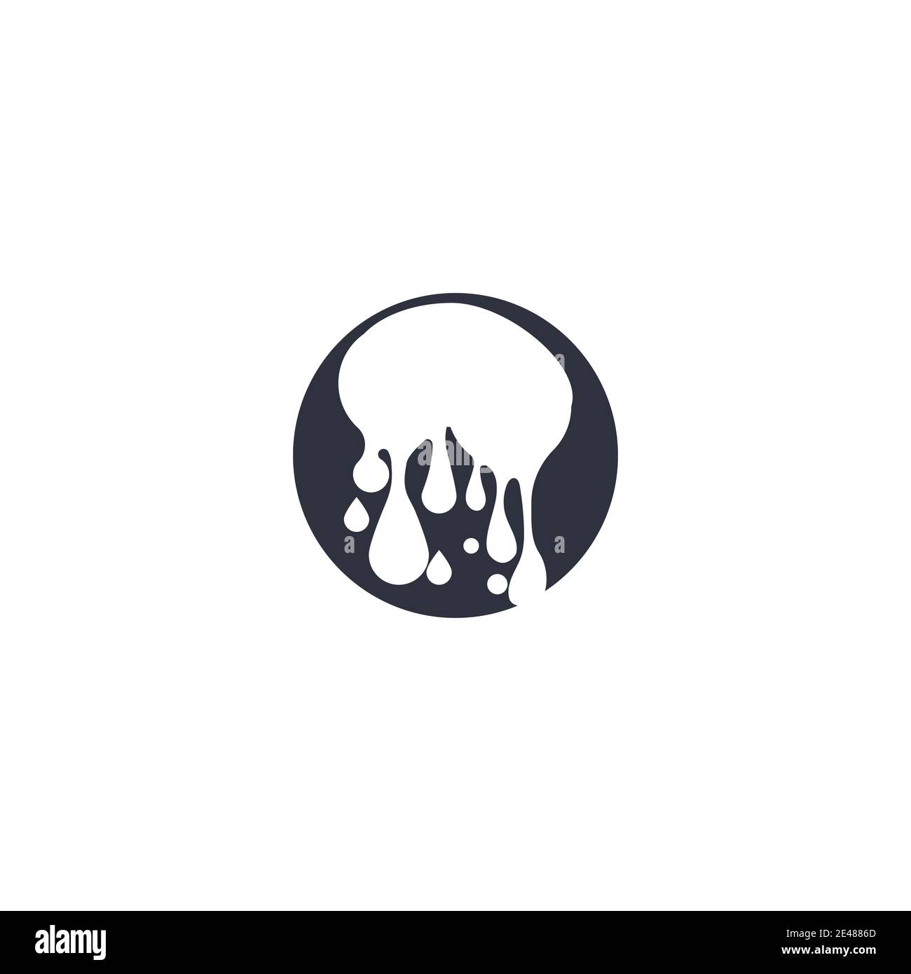 Ink drop vector Stock Vector Images - Alamy