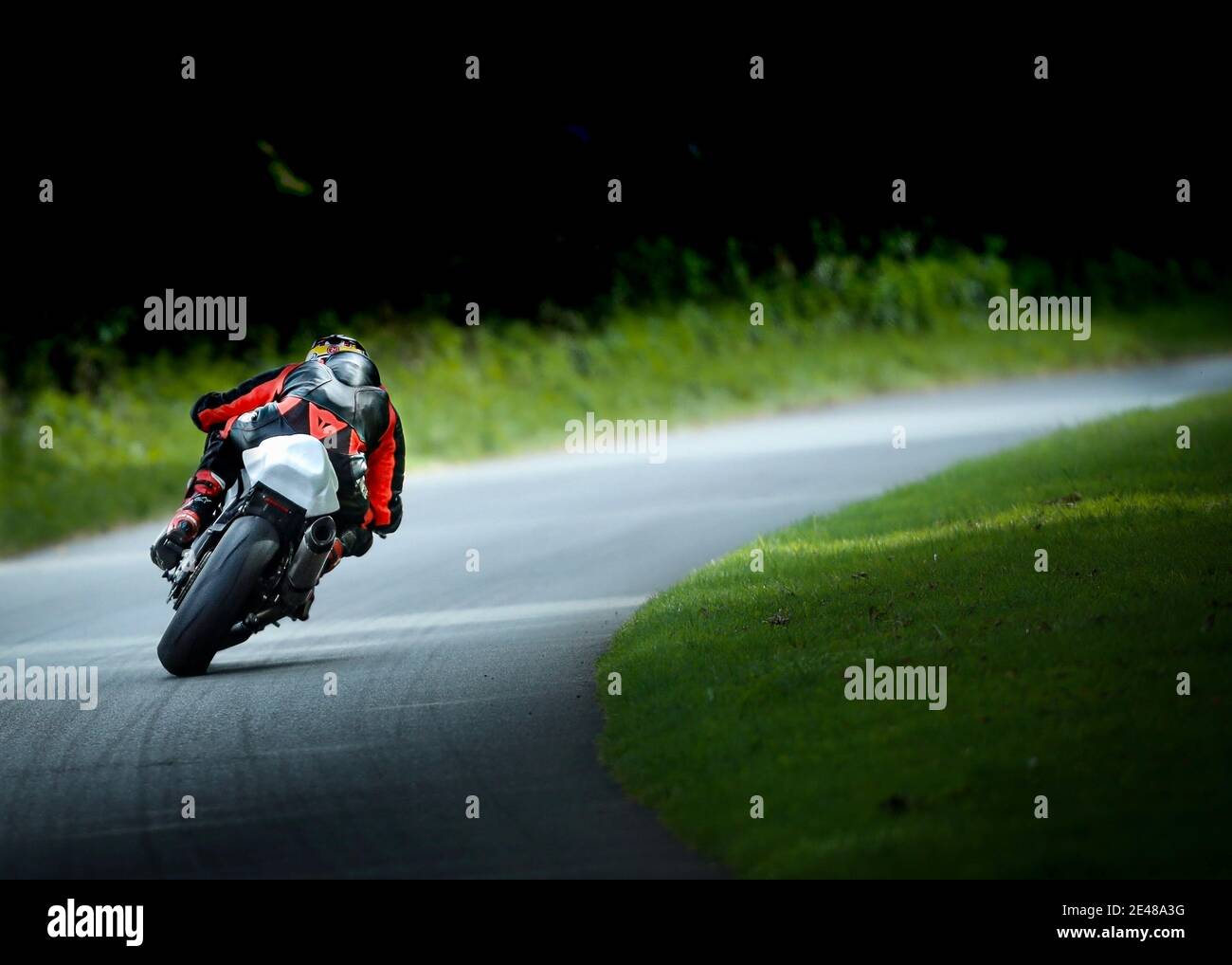 Oliver's Mount Road Racing Stock Photo Alamy