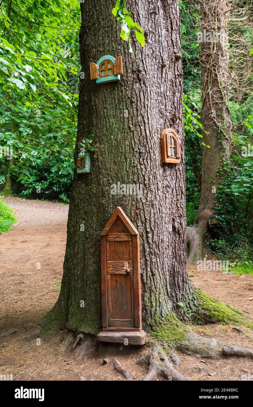 fairy door Stock Photo