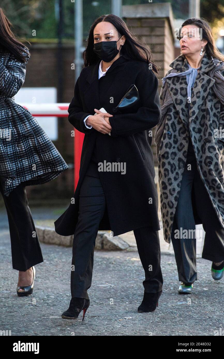 Former So Solid Crew Member Lisa Maffia 41 Arrives At Croydon 
