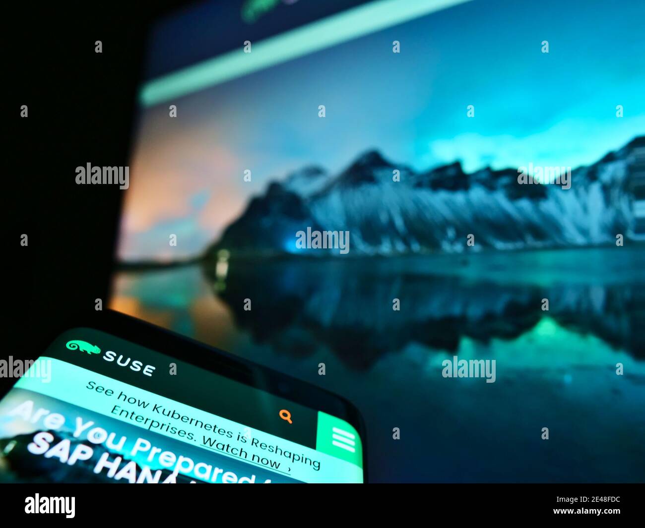 Open suse logo hires stock photography and images Alamy