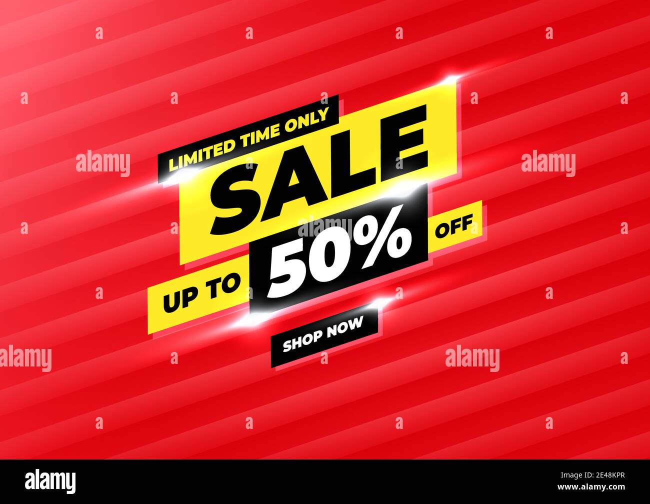 Huge sale banner Stock Vector Images - Alamy