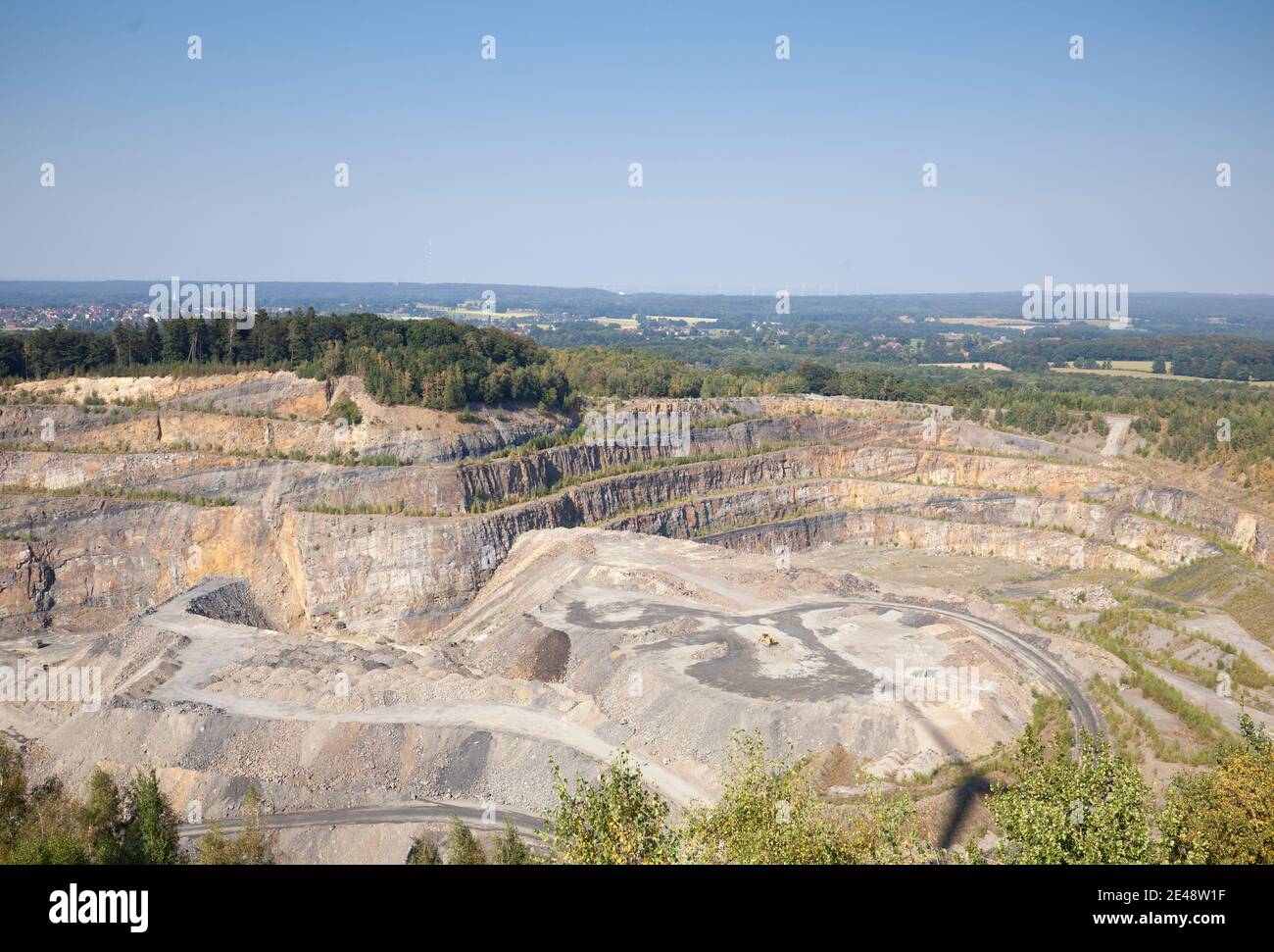 Quarry on piesberg near osnabruck hi-res stock photography and images ...