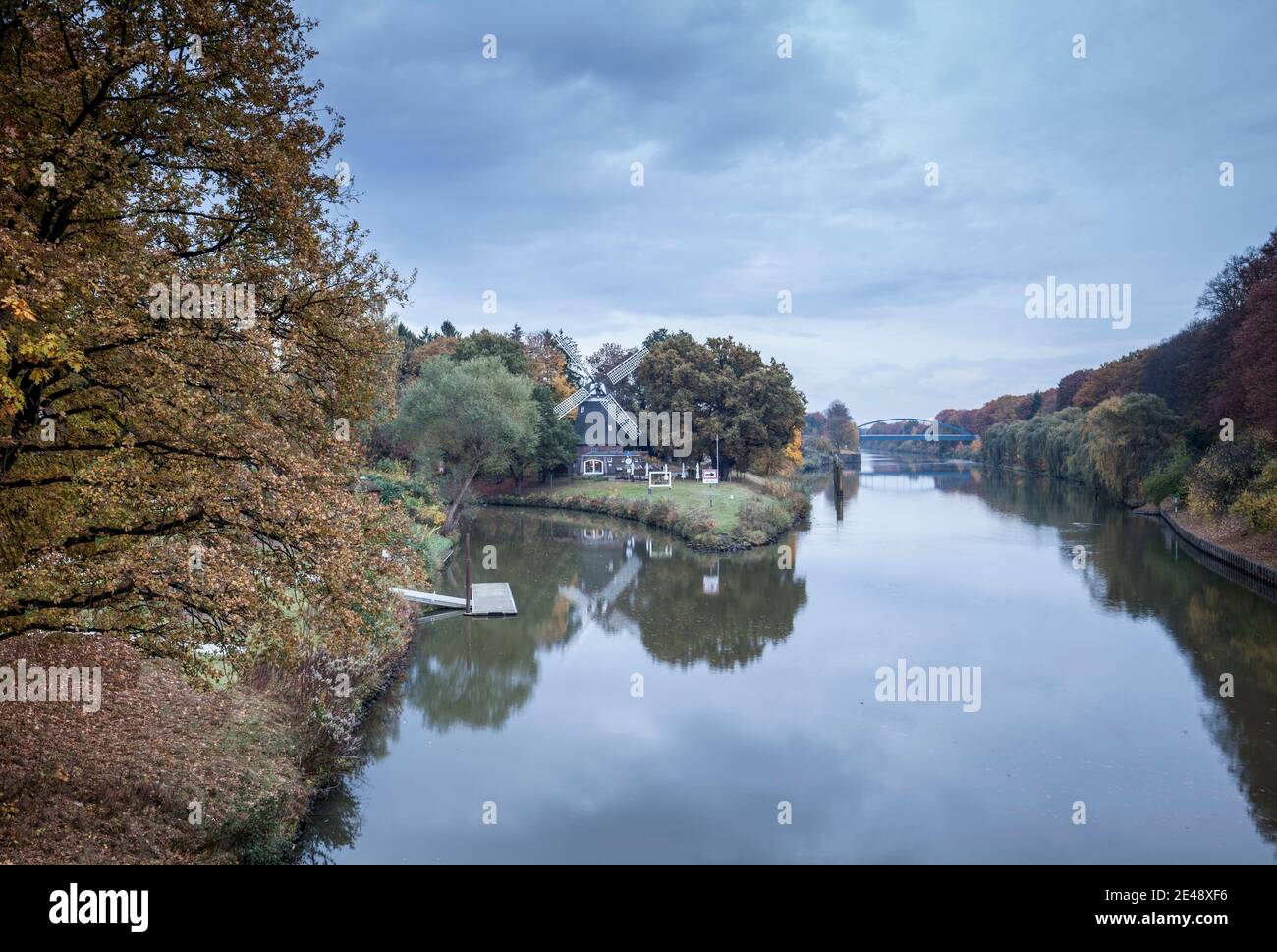 Höttingmühle, Meppen, Emsland Stock Photo