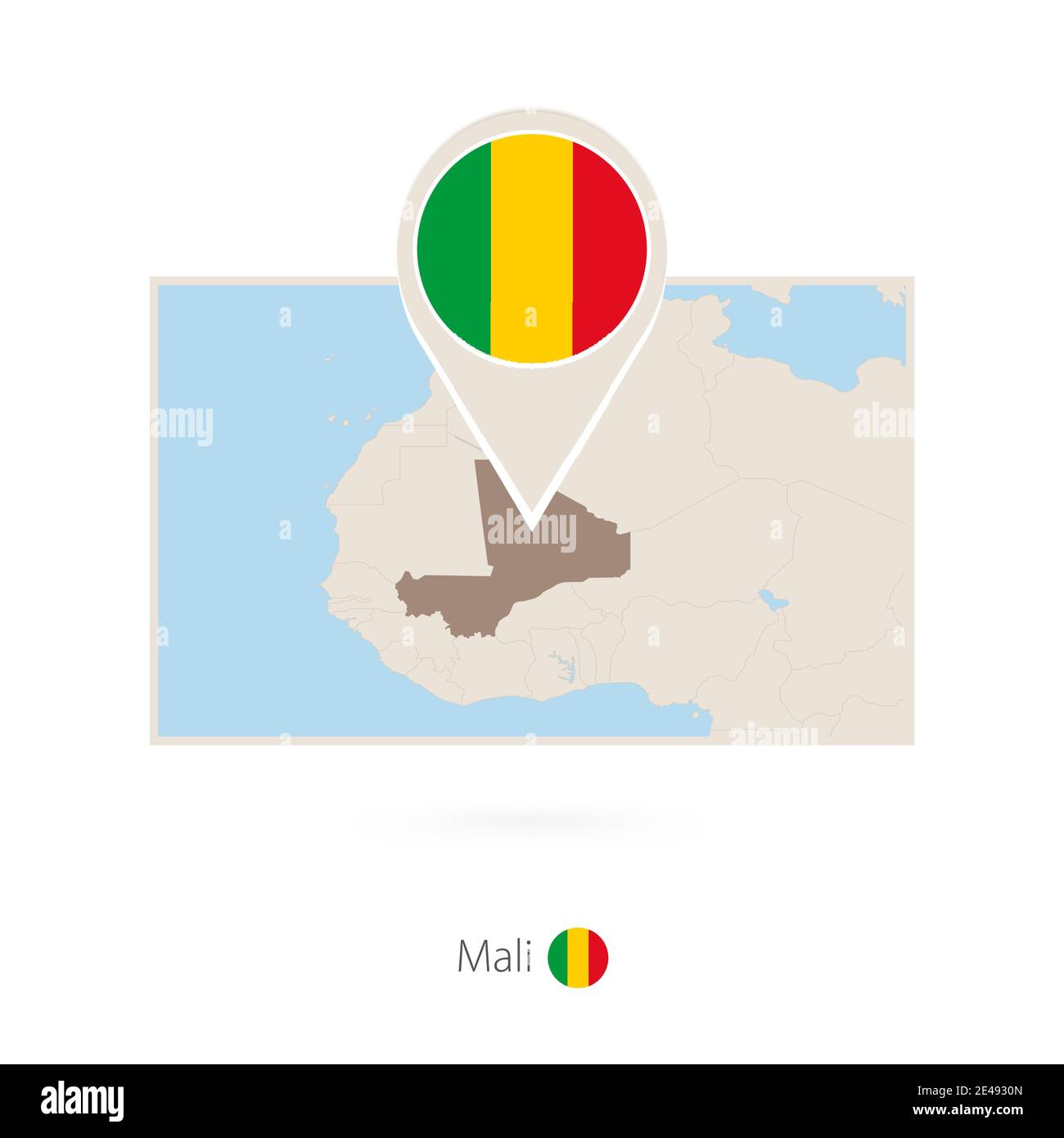 Mali pin Stock Vector Images - Alamy