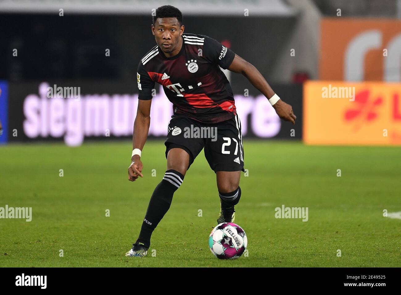 Alaba Body Augsburg, Deutschland. 20th Jan, 2021. David ALABA (FC Bayern Munich ...