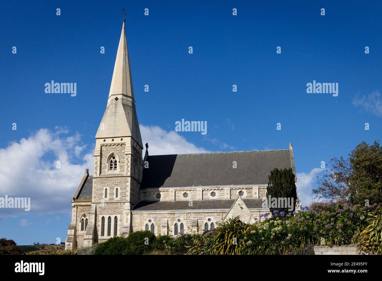 St Luke's Church, Oamaru, South Island, New Zealand. Stock Photo