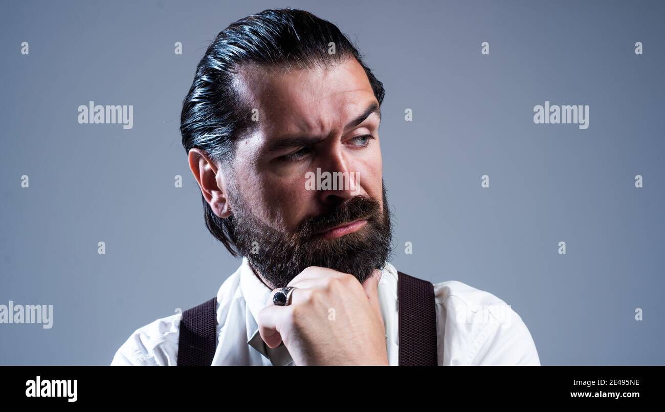 masculinity and charisma. formal party dress code. old fashioned ...