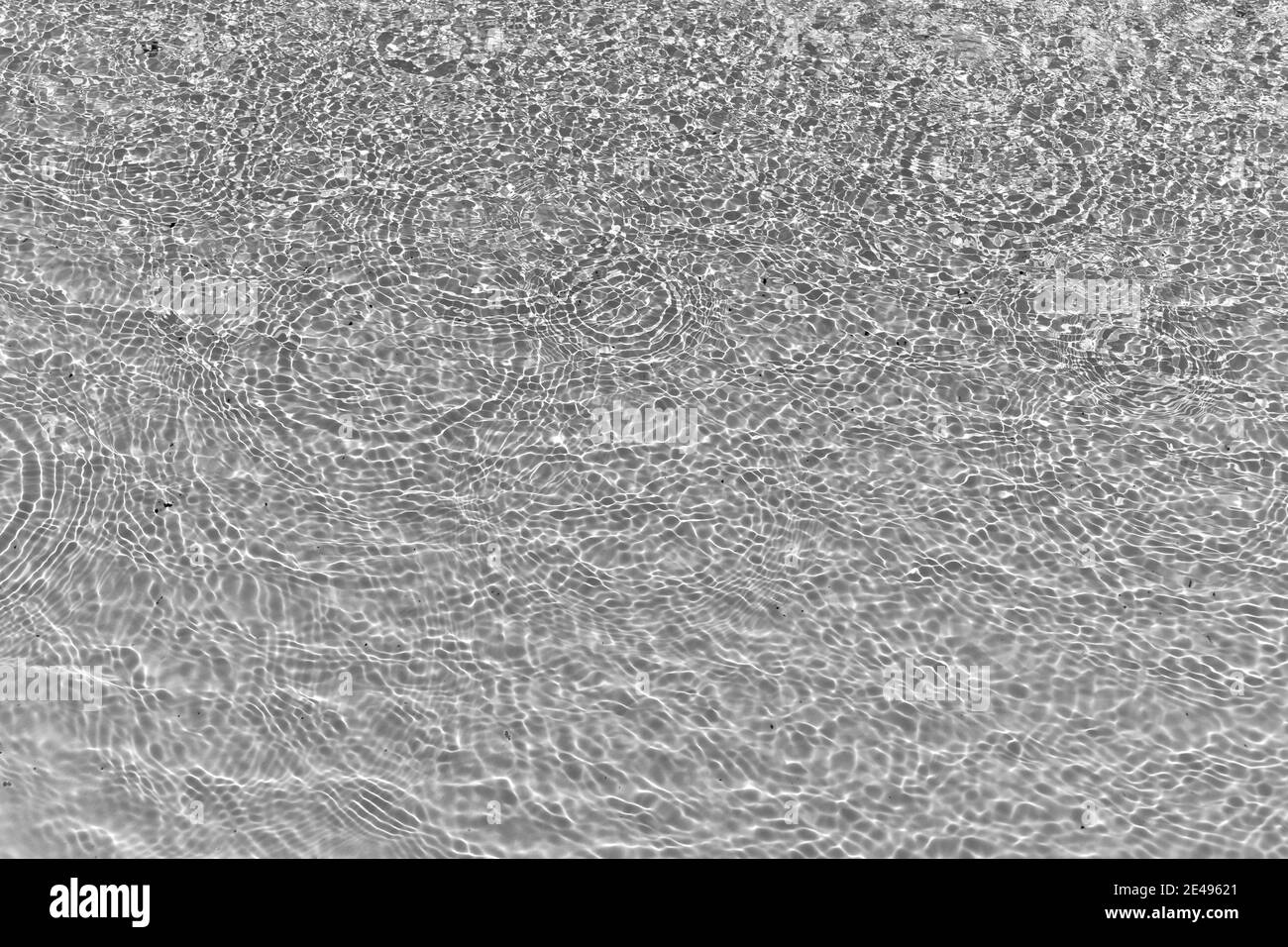 Clear water with ripples. Background abstract monochrome image. Stock Photo