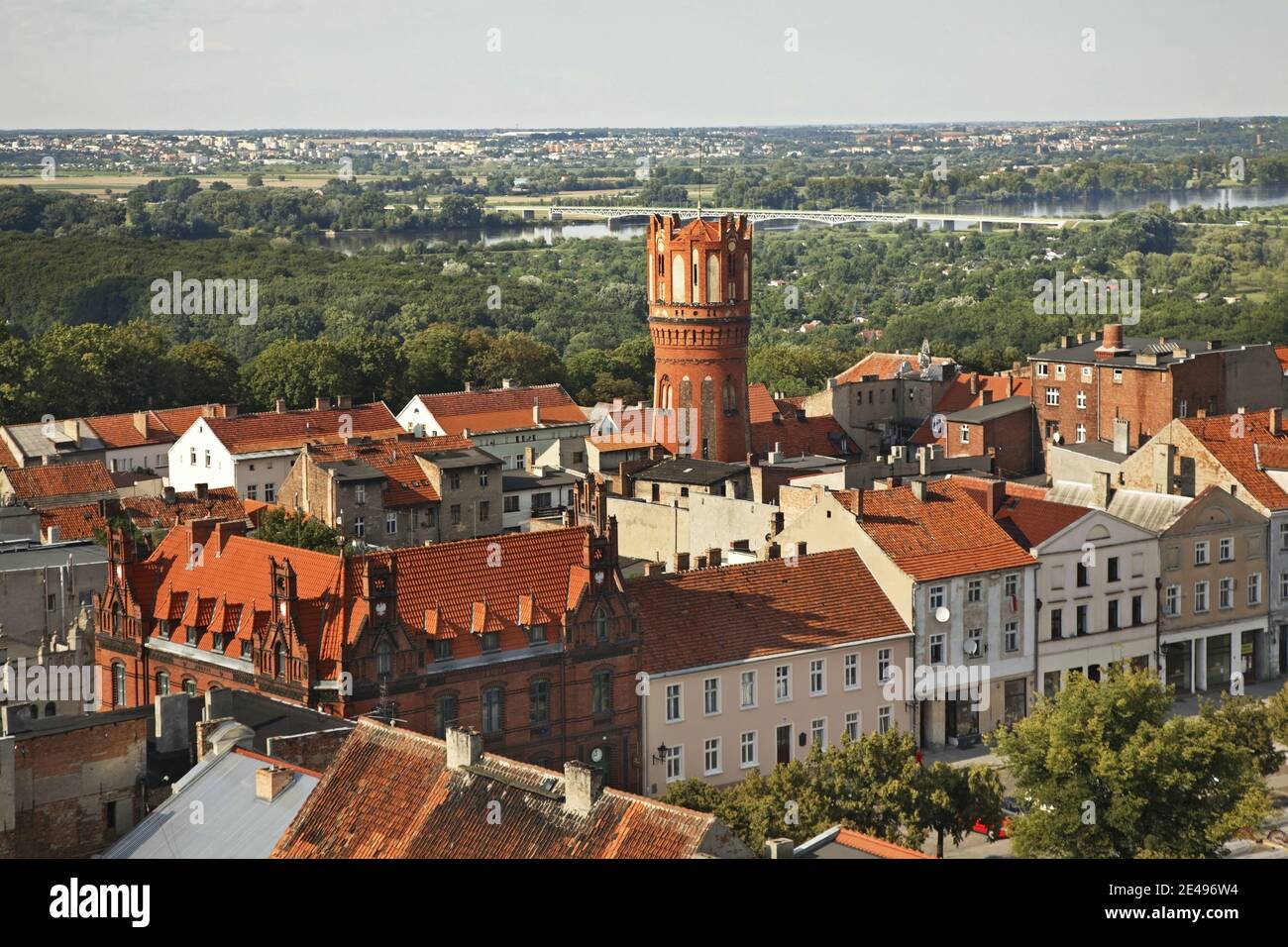 Water tower in chelmno hi-res stock photography and images - Alamy