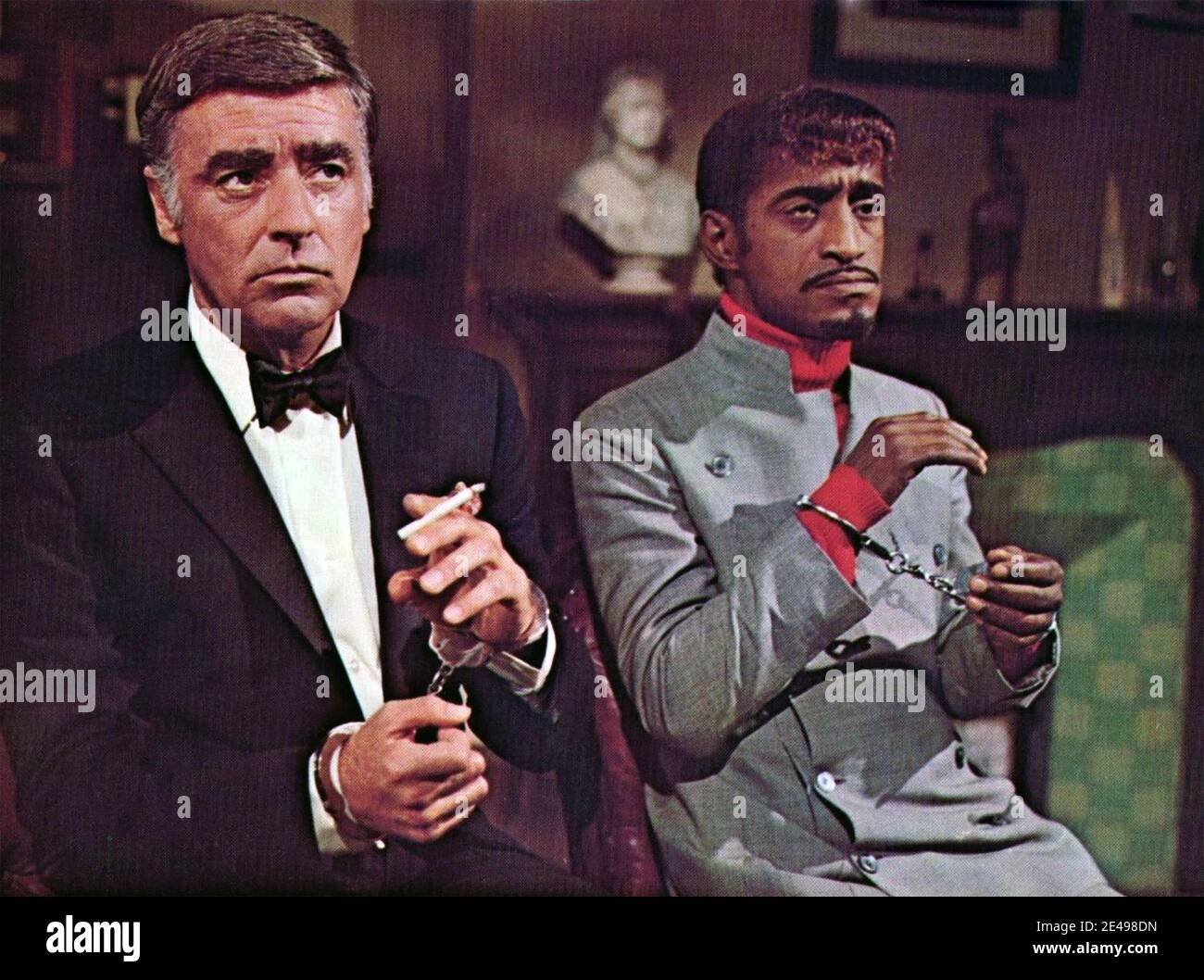 SALT AND PEPPER 1969 United Artists film with Sammy Davis Jr at right and  Peter Lawford Stock Photo - Alamy