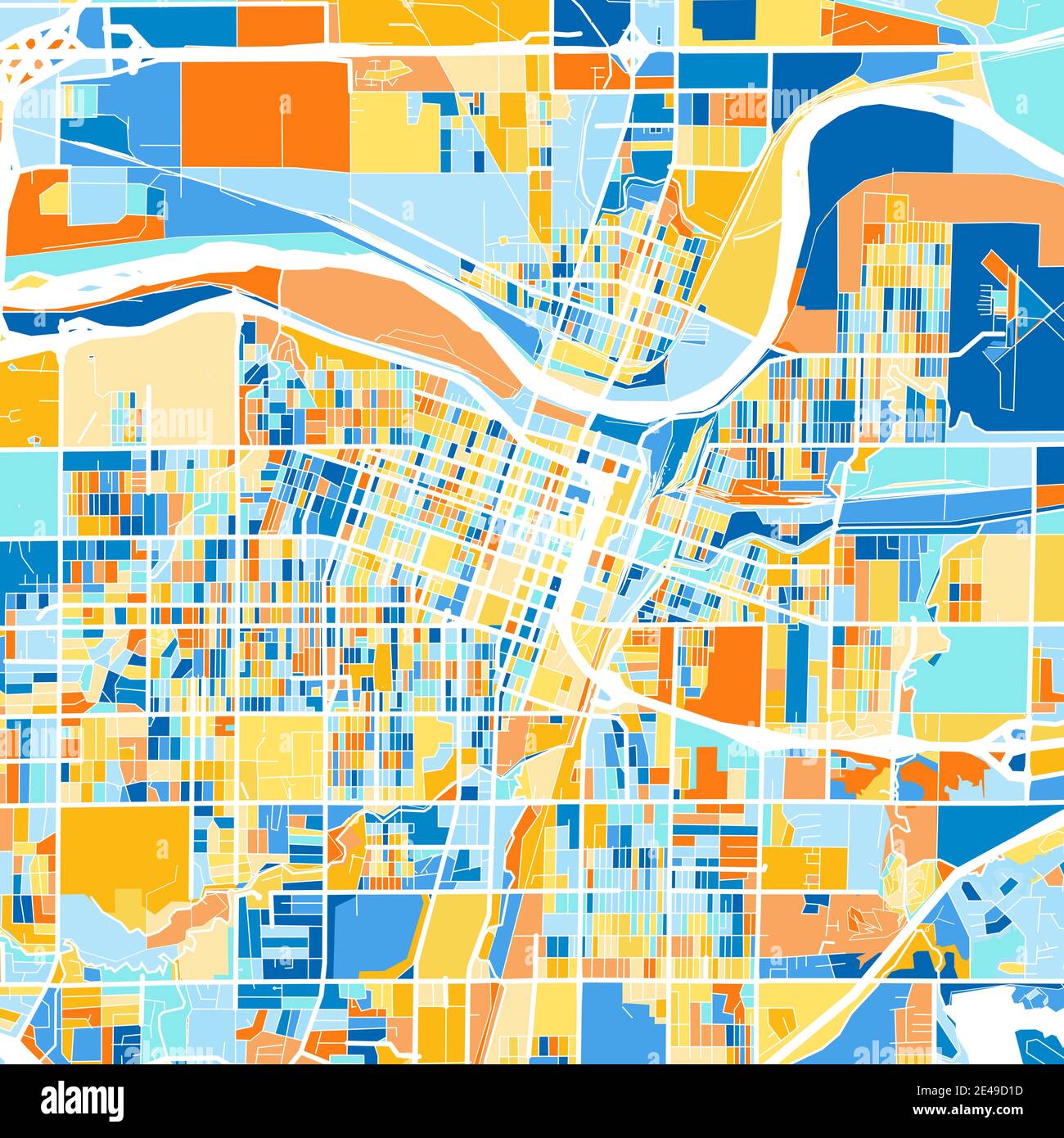 Topke Map Topeka map hi-res stock photography and images - Alamy