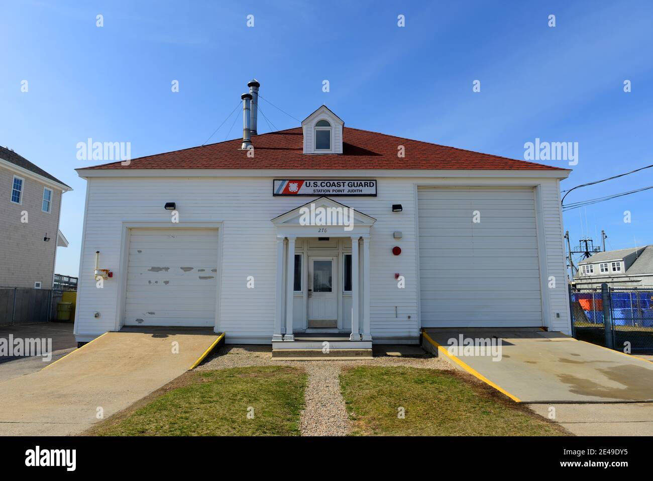 Point Judith Coast Guard Station on 276 Great Island Road in Galilee