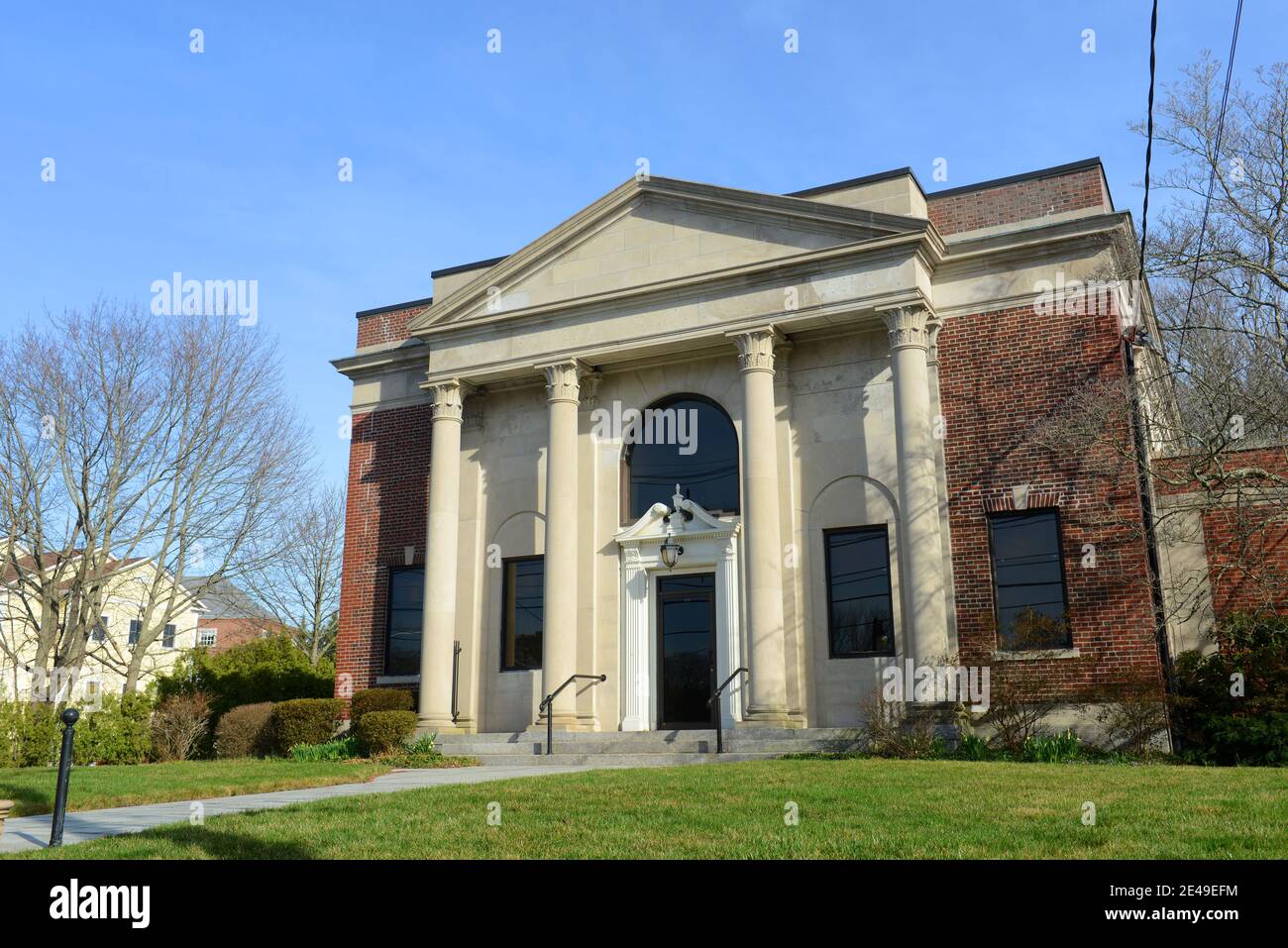 Historical Building on 336 Main Street in village center of Wakefield ...