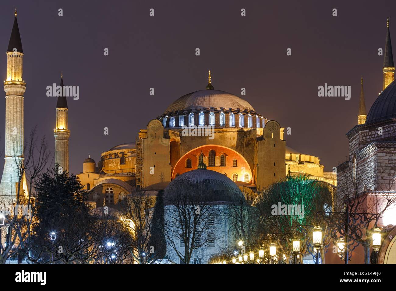 Hagia Sophia mosque in sultanahmet, Istanbul Stock Photo - Alamy